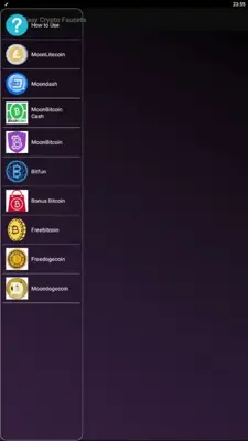 Easy Crypto Faucets android App screenshot 1