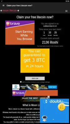 Easy Crypto Faucets android App screenshot 4